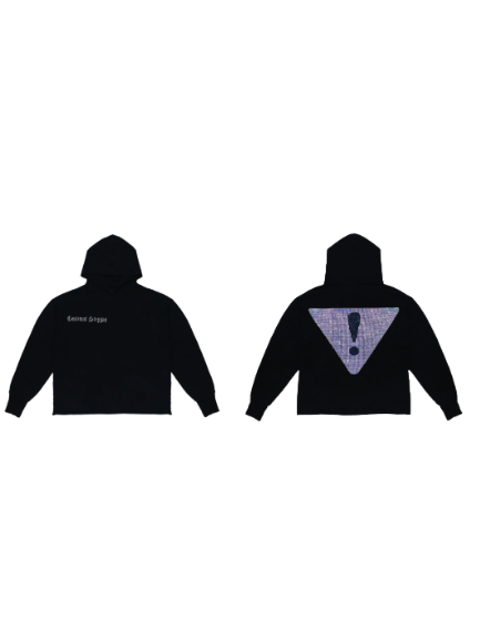 Black Rhinestone Hoodies